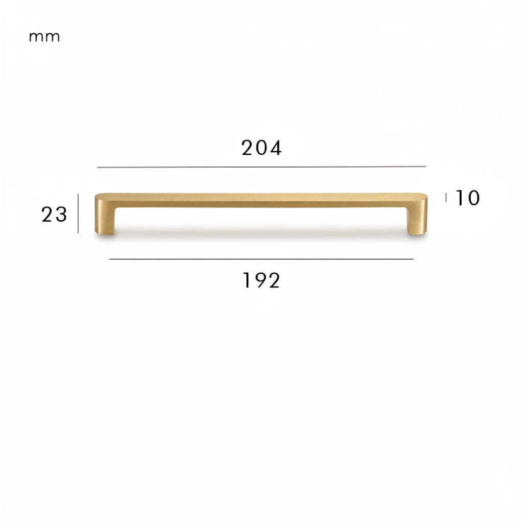 Maren Pull – Brushed Brass