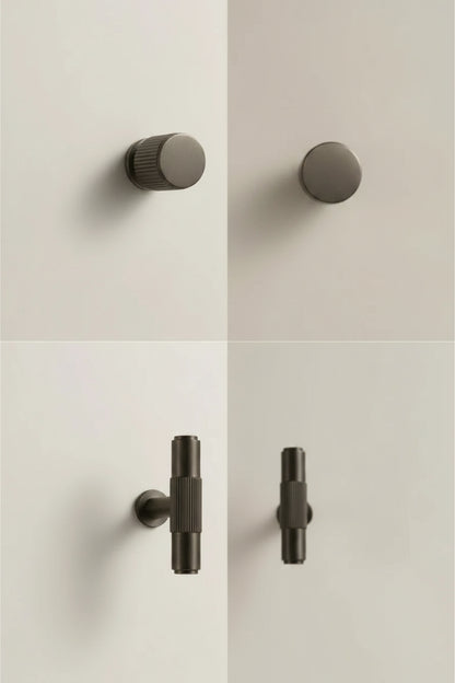 Solen Knob – Gunmetal