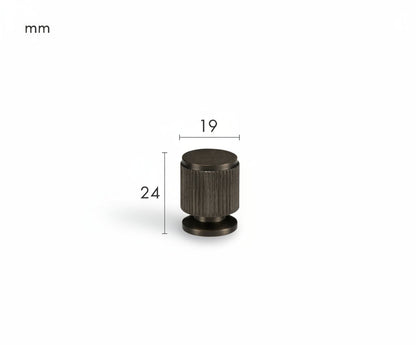 Solen Knob – Gunmetal