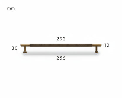 Solen Pull – Aged Brass