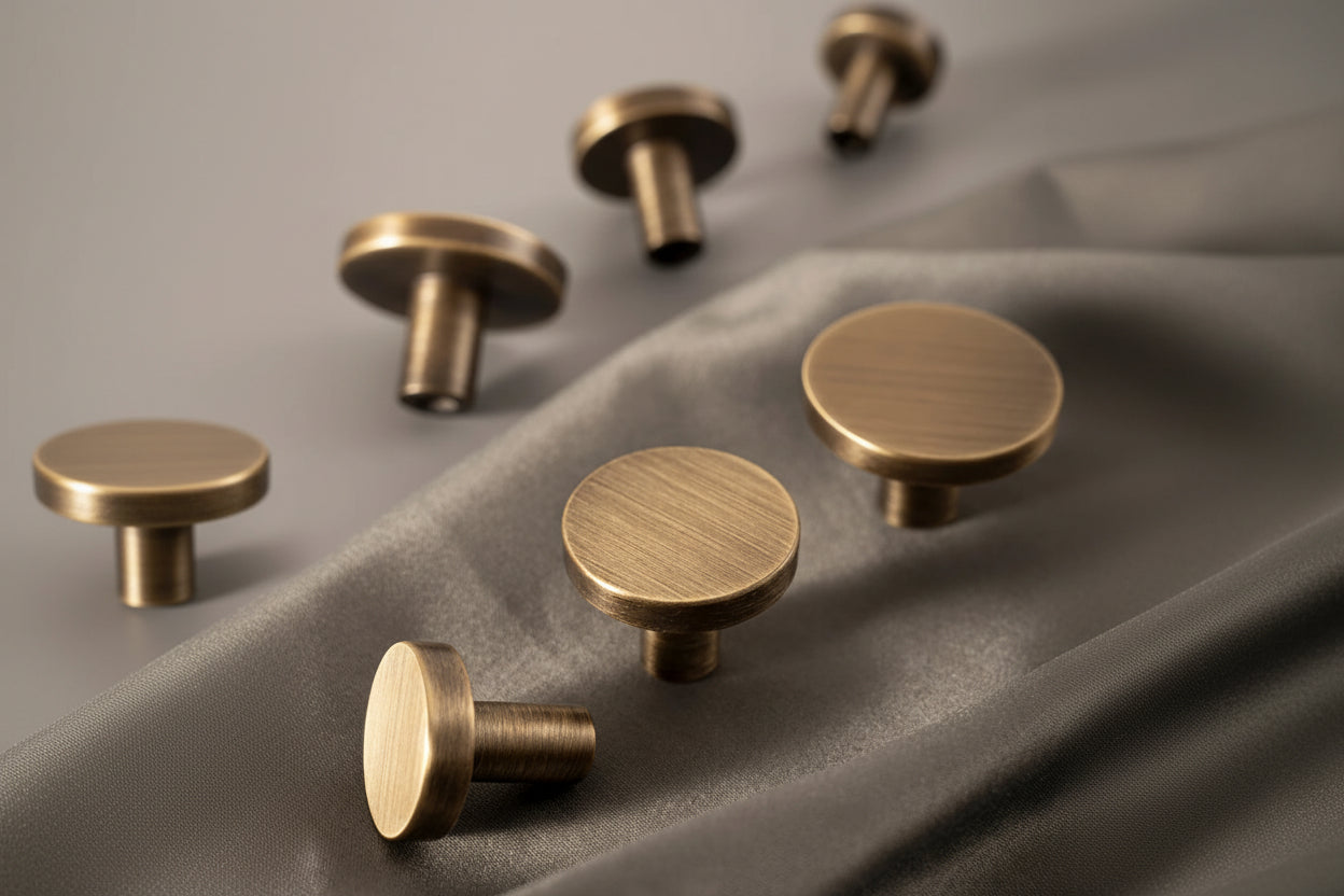 Valen Aged Brass Knob