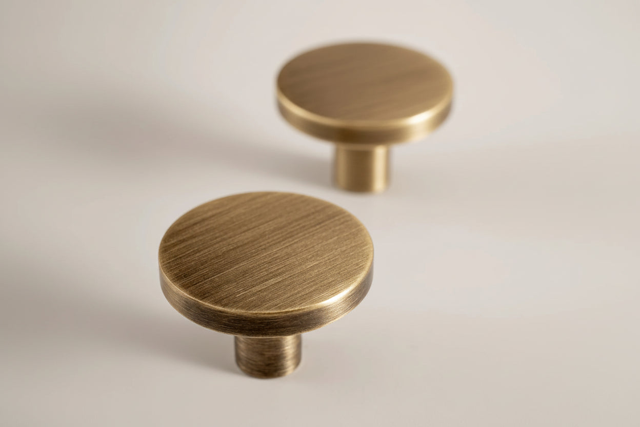 Valen Aged Brass Knob