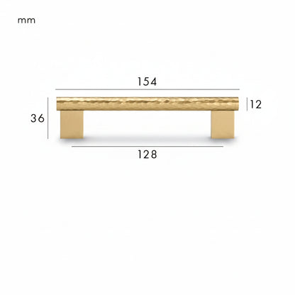 Forge Pull – Satin Brass