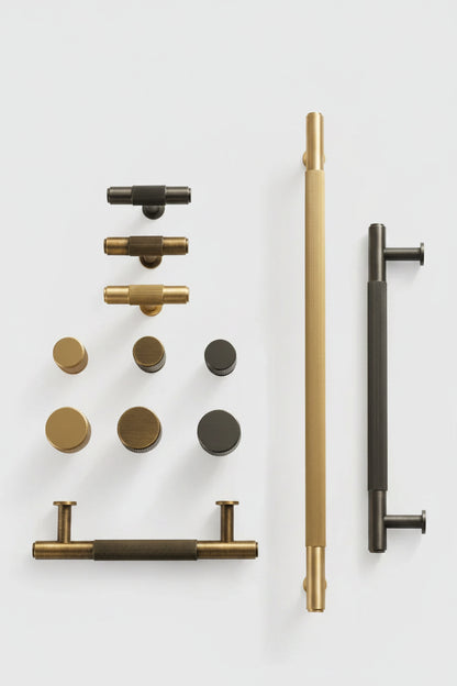 Solen Pull – Aged Brass