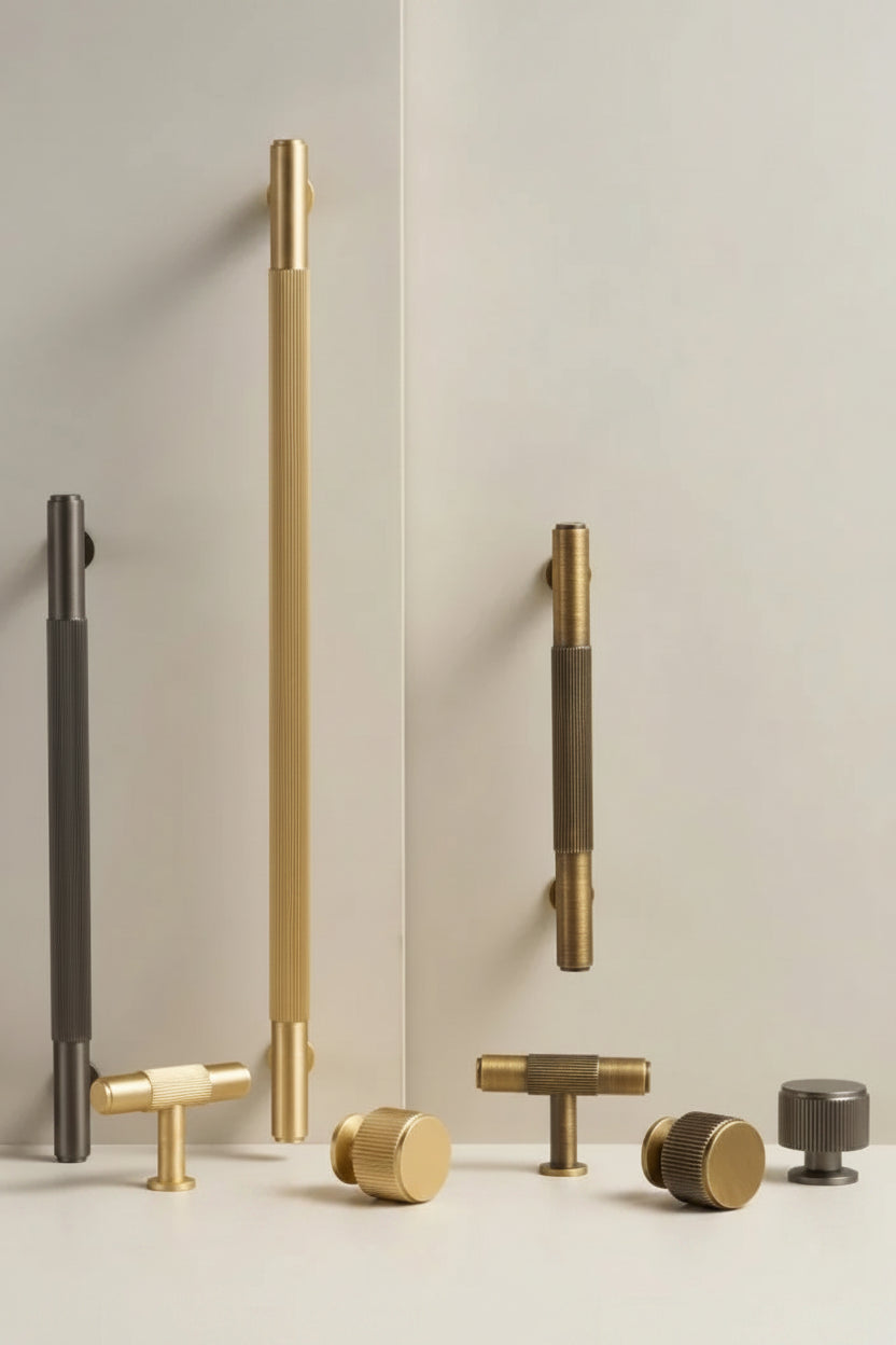 Solen Pull – Aged Brass
