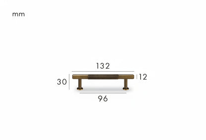 Solen Pull – Aged Brass