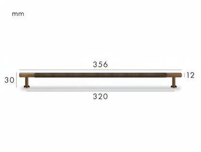 Solen Pull – Aged Brass