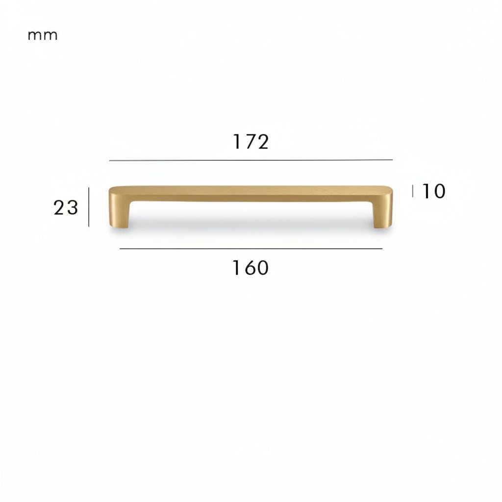 Maren Pull – Brushed Brass