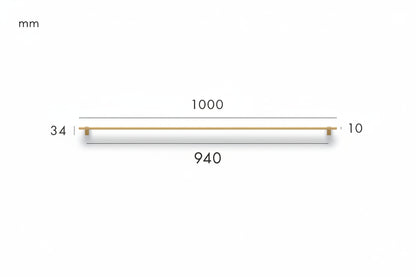 Magno Pull – Brushed Brass