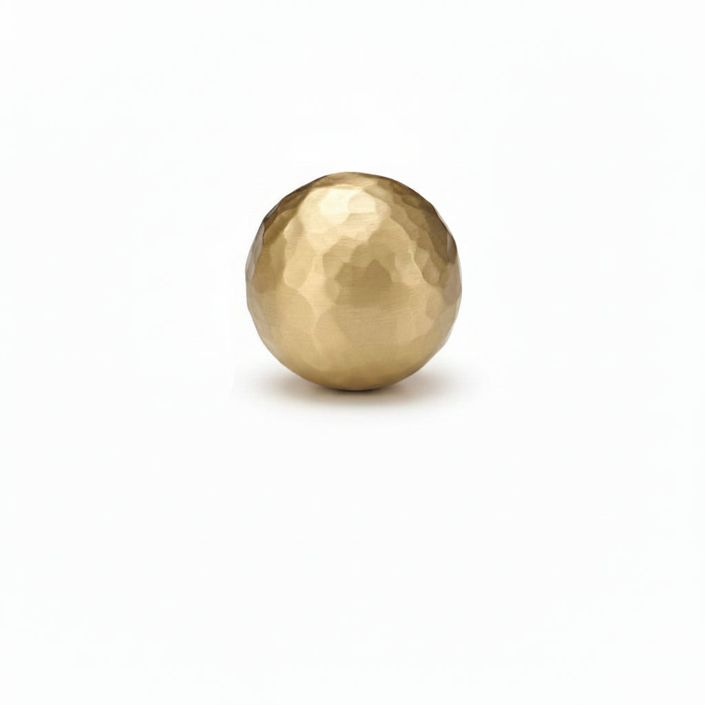 Forge Knob – Satin Brass