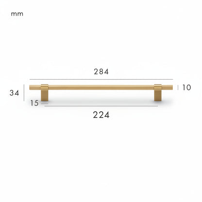Magno Pull – Brushed Brass