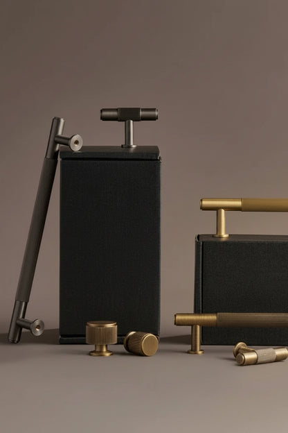 Solen Pull – Aged Brass