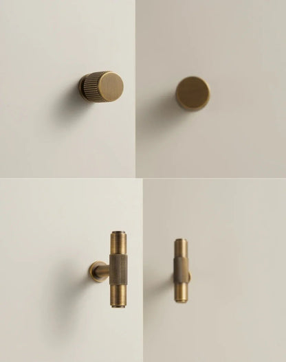Solen Knob – Aged Brass