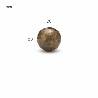 Forge Knob – Aged Brass