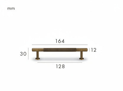 Solen Pull – Aged Brass