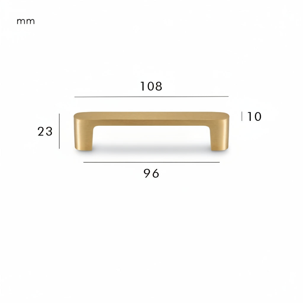 Maren Pull – Brushed Brass